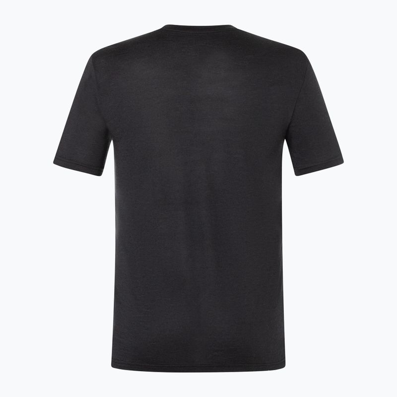 Мъжка тениска super.natural Go Hiking Tee jet black/various 6