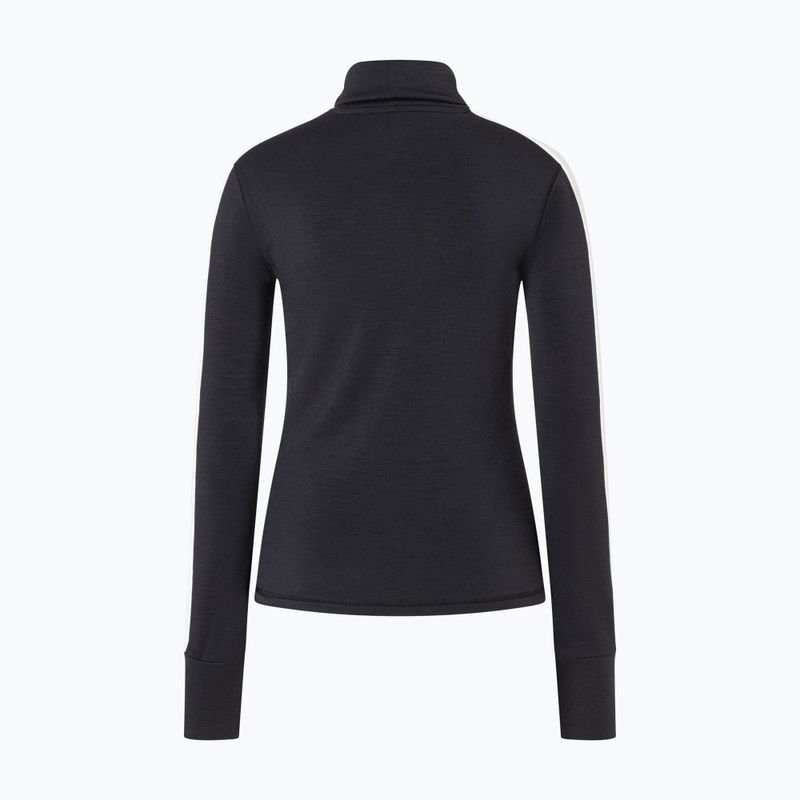 Дамски пуловер super.natural Bunny Roll Neck jet black/f.white/various/eucalyptus gl 5