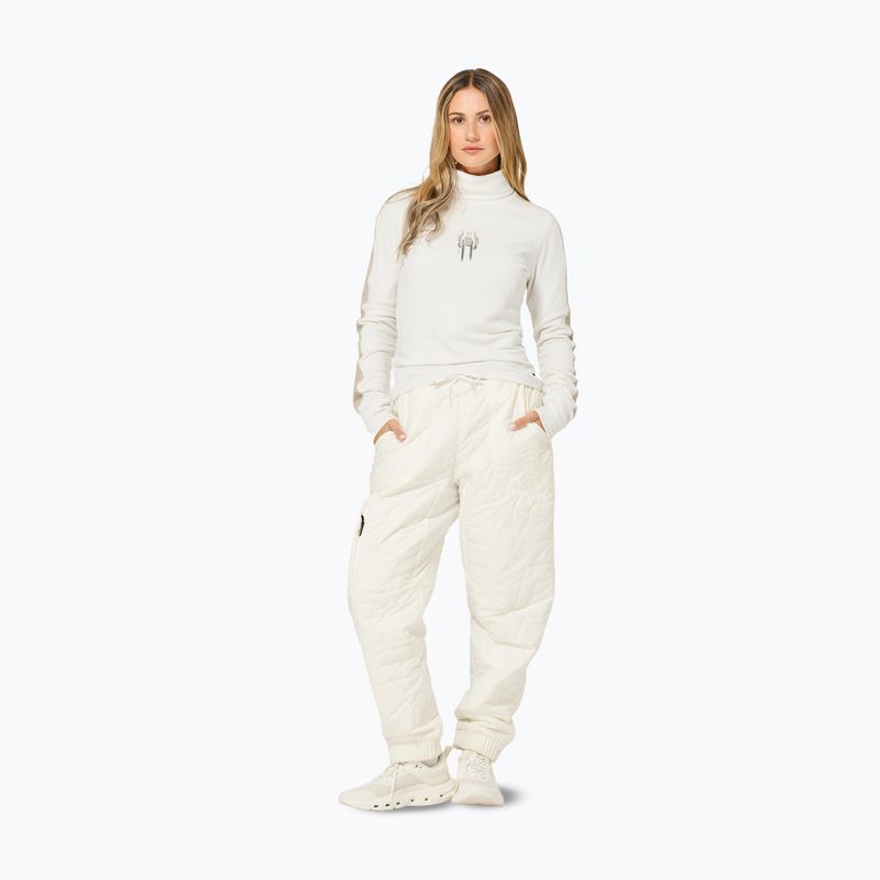 Дамски пуловер Super.Natural Racing Team Roll Neck fresh white / w. pepper / various 2