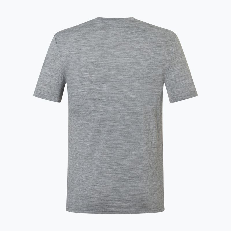 Мъжка тениска super.natural Gogeanie cashmere grey melange/various 5
