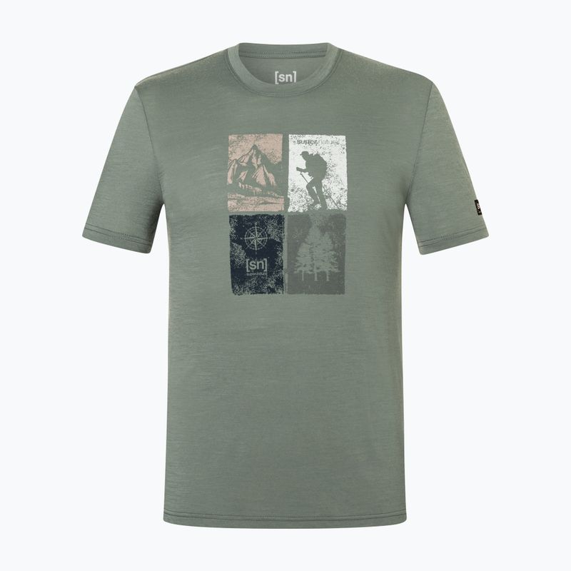 Мъжка тениска Super.Natural Go Hiking Tee eucalyptus/various 4