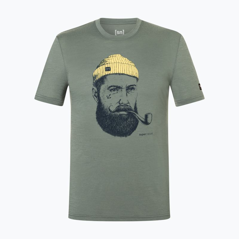 Мъжка тениска Super.Natural Sailor Tee eucalyptus/blueberry/aspen gold 4