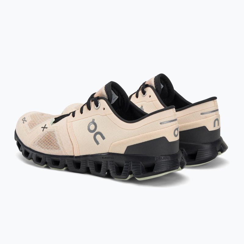 Дамски обувки за бягане On Cloud X 3 beige 6098694 5