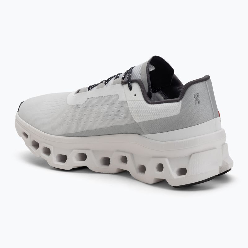 Мъжки обувки за бягане On Cloudmonster allwhite 3