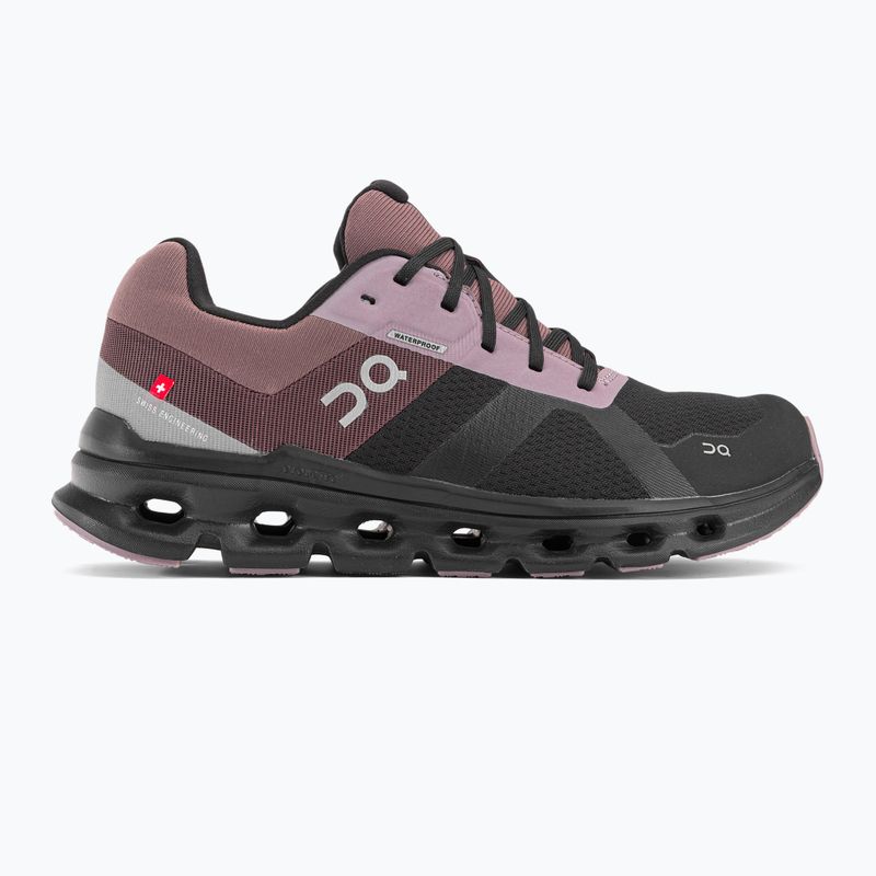 Дамски водоустойчиви обувки за бягане On Cloudrunner black/grape 4