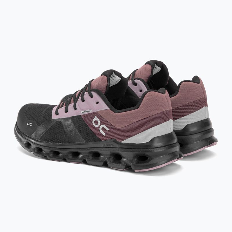 Дамски водоустойчиви обувки за бягане On Cloudrunner black/grape 5