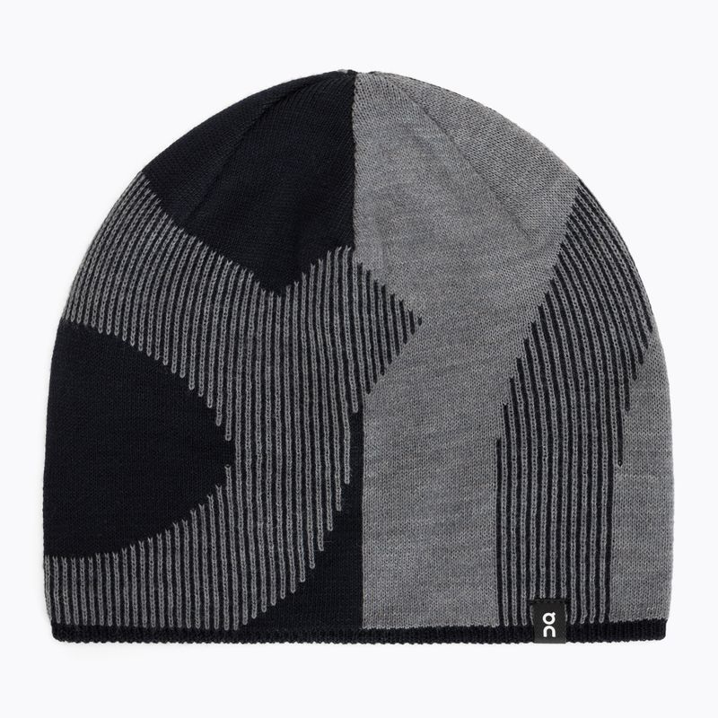 On Explorer шапка Merino rock/black 4