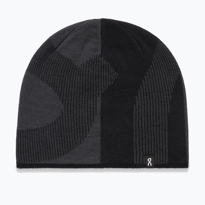 On Explorer шапка Merino rock/black 5