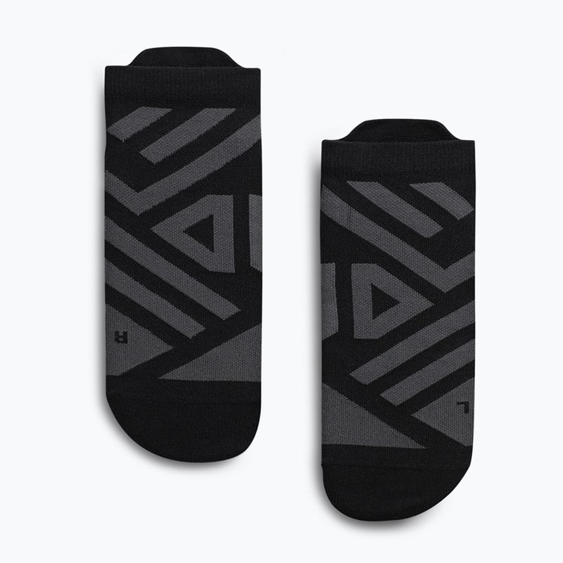 Дамски чорапи за бягане On Performance Low black/shadow