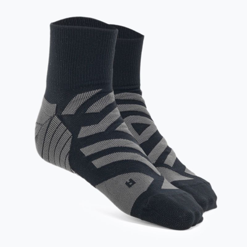 Мъжки чорапи за бягане On Performance Mid black/shadow