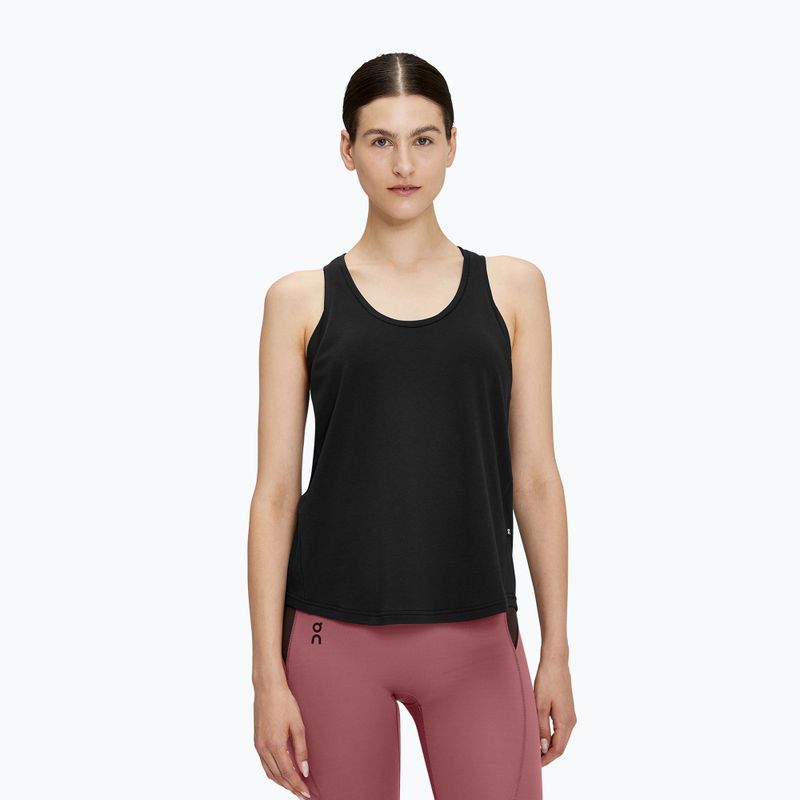Дамска тениска за бягане Running Focus Top black