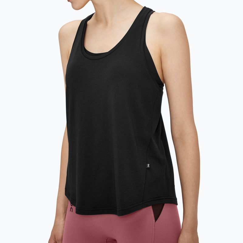 Дамска тениска за бягане Running Focus Top black 4