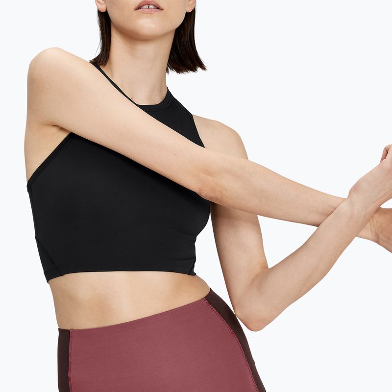 On Running Movement Crop черна тениска за жени 4
