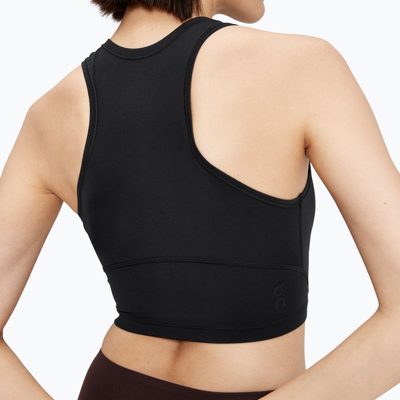 On Running Movement Crop черна тениска за жени 5