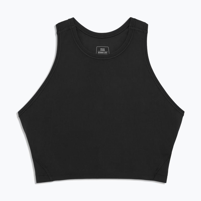 On Running Movement Crop черна тениска за жени 7