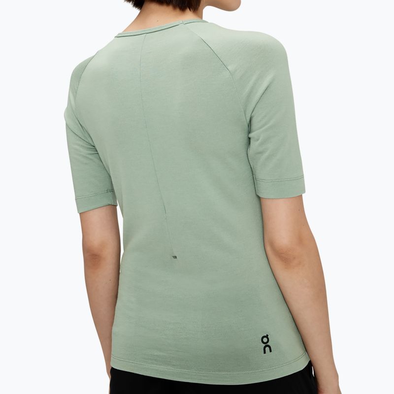 Дамска тениска On Merino-T moss 6