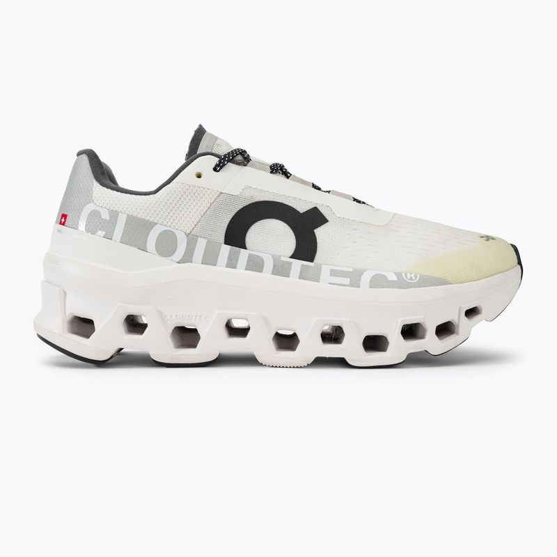 Мъжки обувки за бягане On Cloudmonster undyed-white/white 2