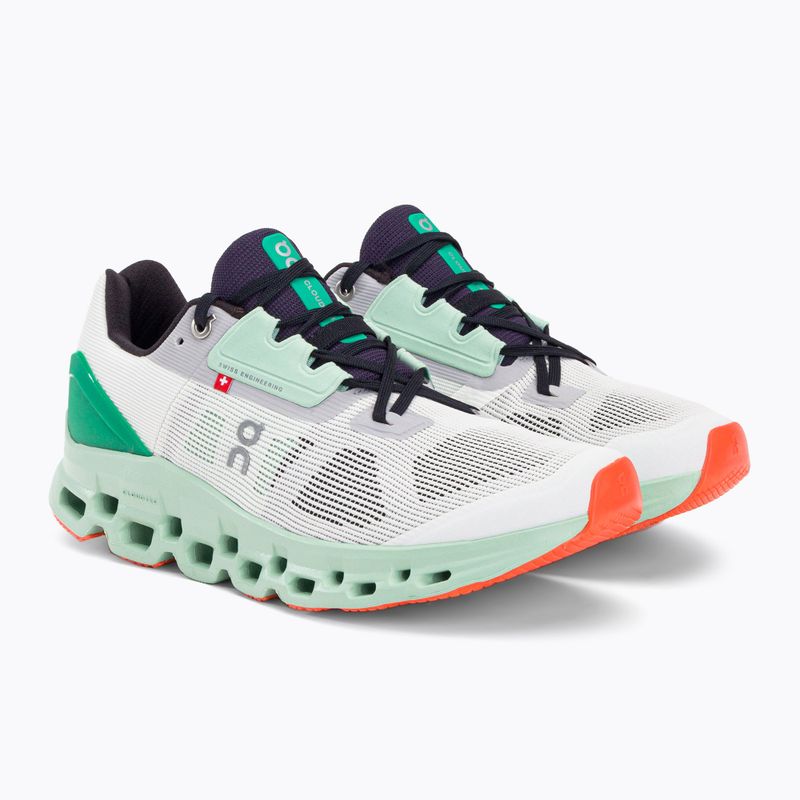 Дамски обувки за бягане On Cloudstratus undyeu-white/creek 6