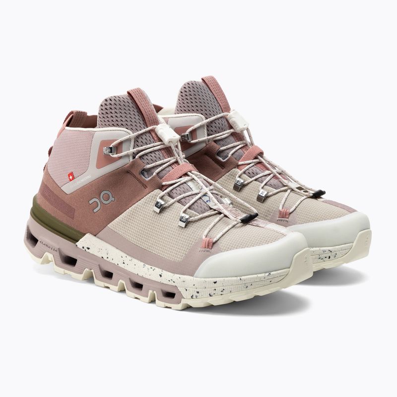 Дамски обувки за трекинг On Cloudtrax beige 5399054 4