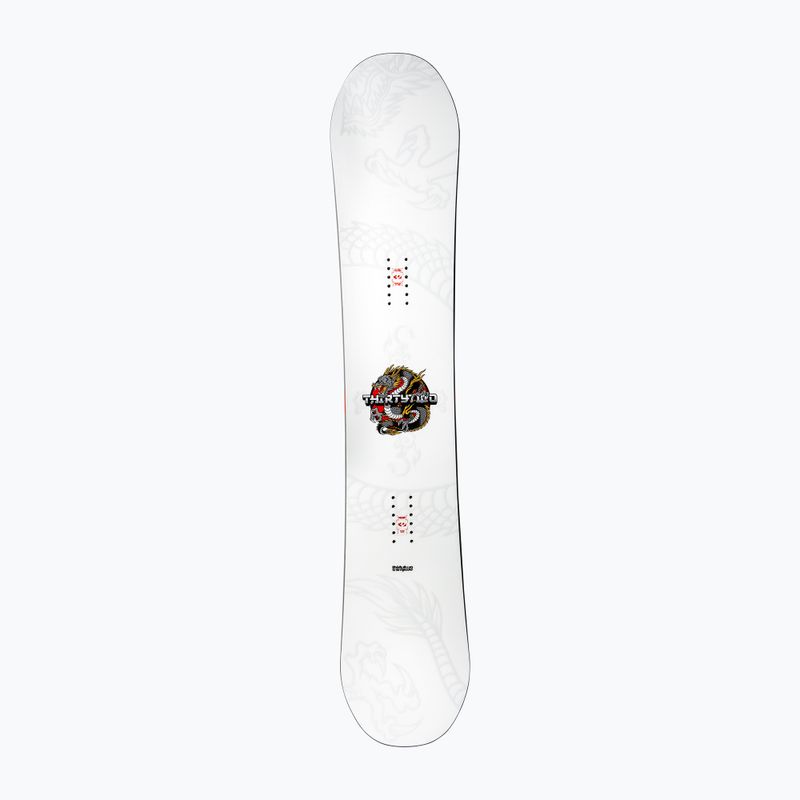 Мъжка сноуборд дъска ThirtyTwo T32M Carbon white 2