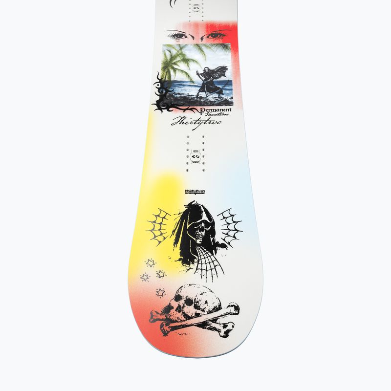 Мъжка сноуборд дъска ThirtyTwo Permanent Vacation white 5