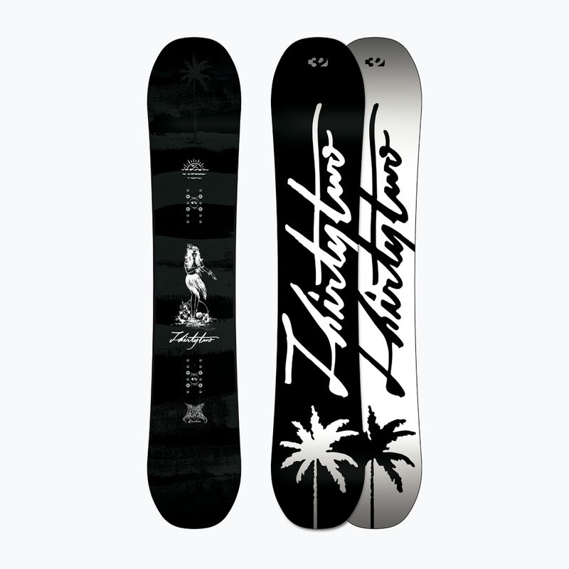 Мъжка сноуборд дъска ThirtyTwo Permanent Vacation Carbon black
