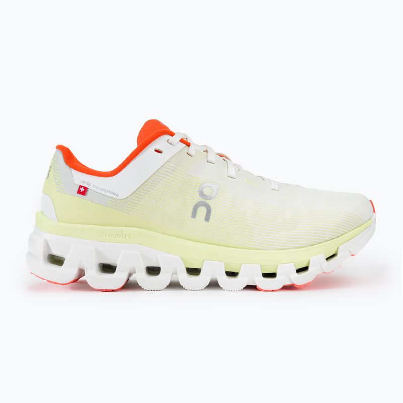 Дамски обувки за бягане On Cloudflow 4 white/hay 2