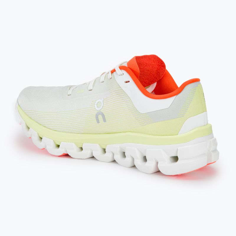 Дамски обувки за бягане On Cloudflow 4 white/hay 3