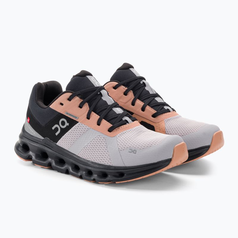 Дамски водоустойчиви обувки за бягане On Cloudrunner fade/black 4