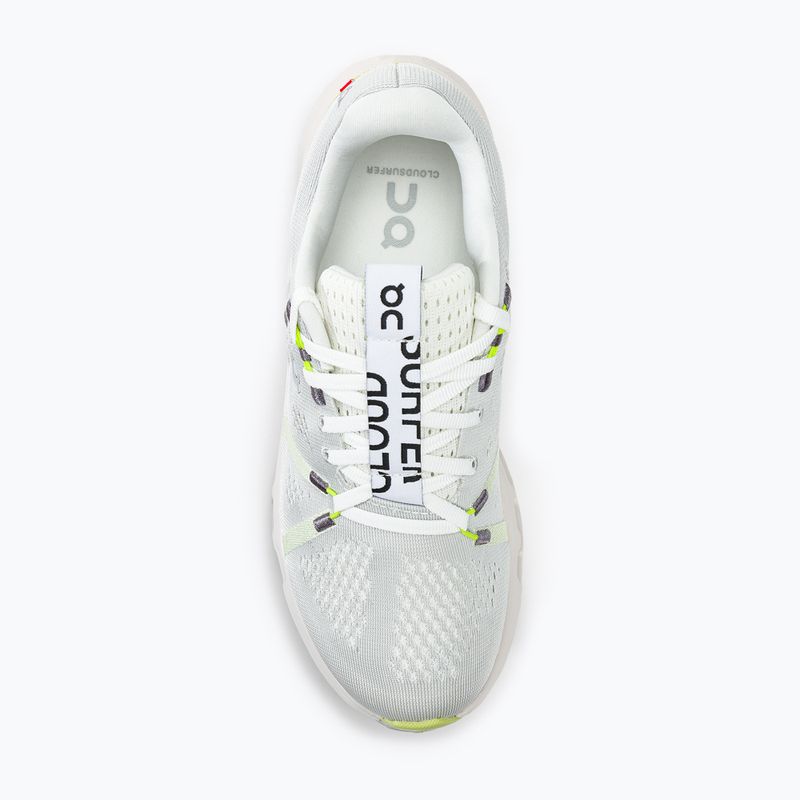 Дамски обувки за бягане On Cloudsurfer white/sand 5