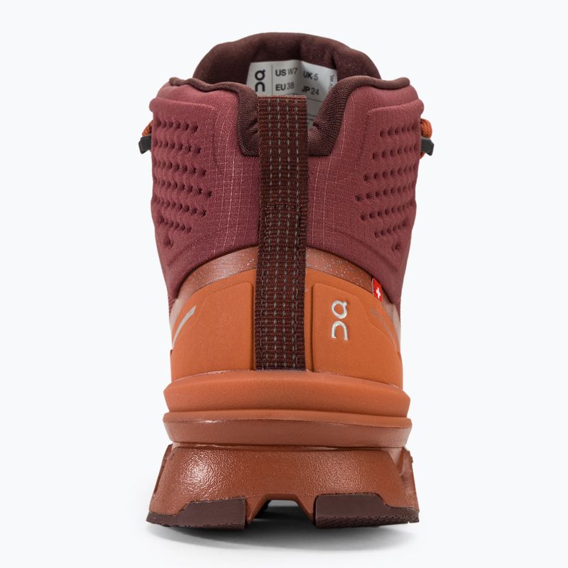 Дамски трекинг обувки за бягане On Cloudrock 2 Waterproof beet/auburn 6