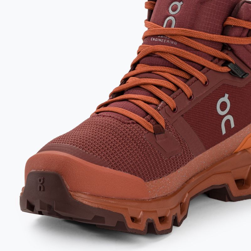 Дамски трекинг обувки за бягане On Cloudrock 2 Waterproof beet/auburn 7