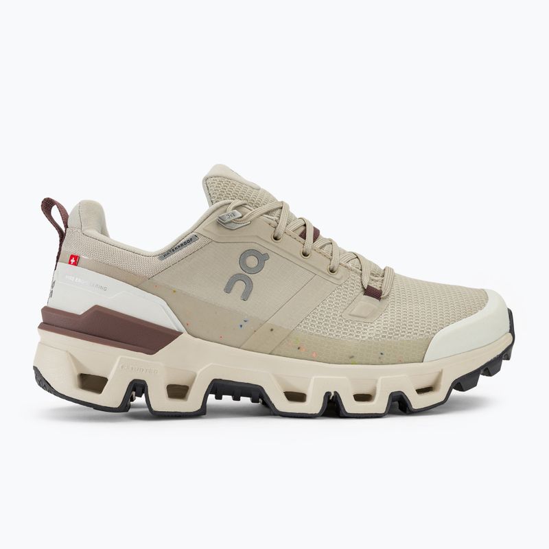 Дамски обувки за трекинг On Running Cloudwander Waterproof sand/ivory 2
