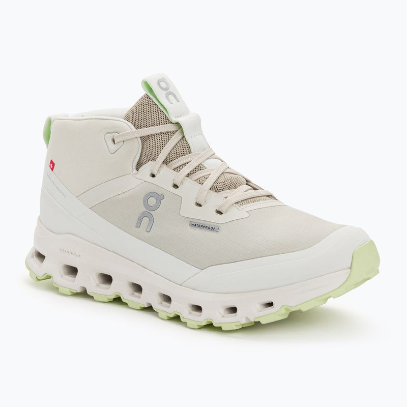 Дамски обувки за трекинг On Cloudroam Waterproof ice/limelight