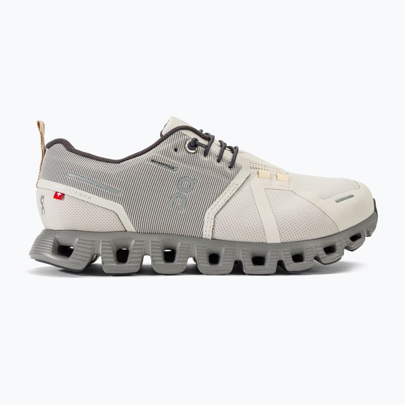 Дамски обувки за бягане On Cloud 5 Waterproof pearl/fog 2