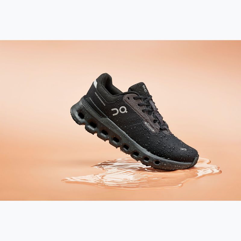 Мъжки обувки за бягане On Running Cloudrunner 2 Waterproof magnet/black 8