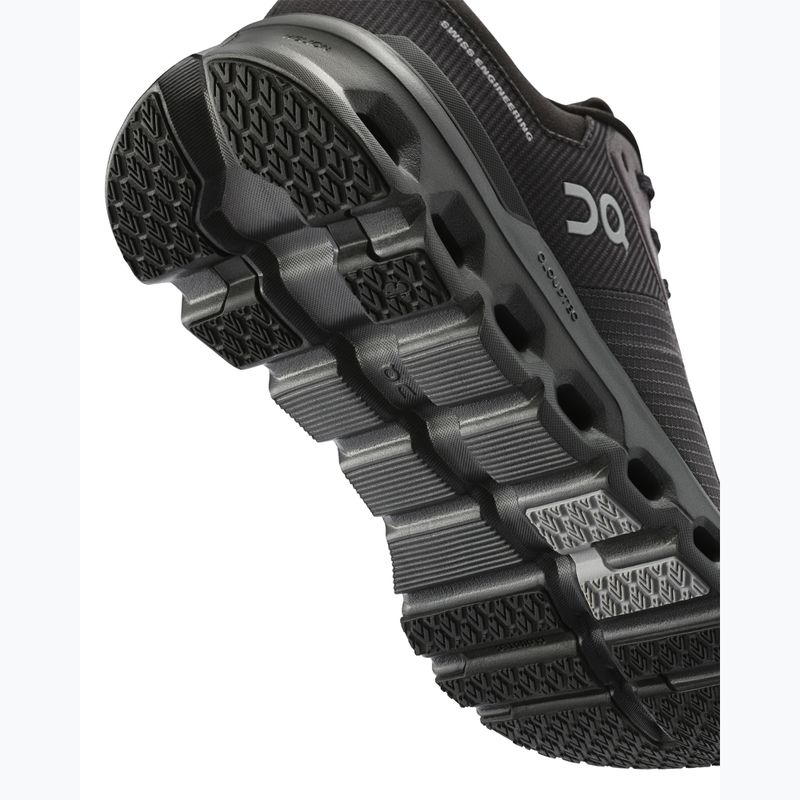 Дамски обувки за бягане On Cloudrunner 2 Waterproof magnet/black 16