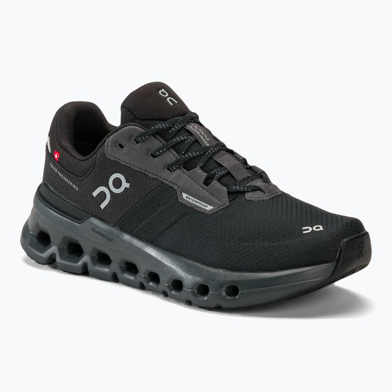 Дамски обувки за бягане On Cloudrunner 2 Waterproof magnet/black