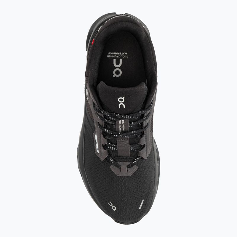 Дамски обувки за бягане On Cloudrunner 2 Waterproof magnet/black 5