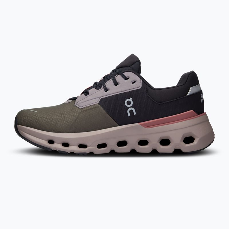 Дамски обувки за бягане On Cloudrunner 2 Waterproof olive/mahogany 10