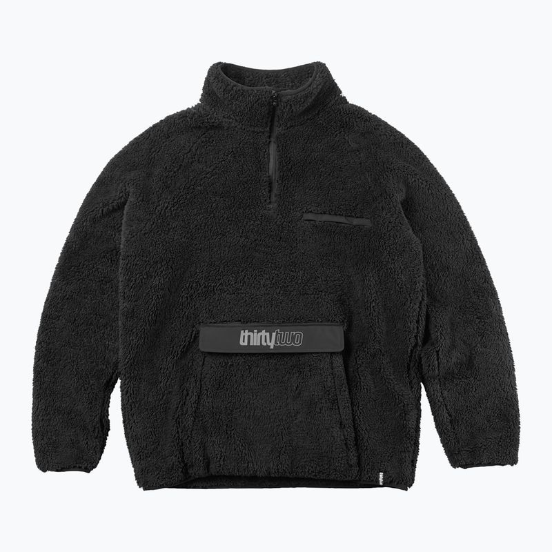 Мъжки поларен суитшърт ThirtyTwo Rest Stop Pullover black