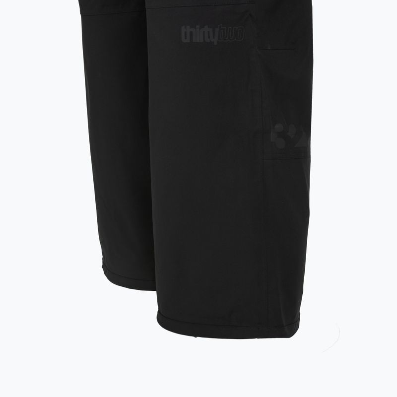 Мъжки панталони за сноуборд ThirtyTwo Basement Bib black 5