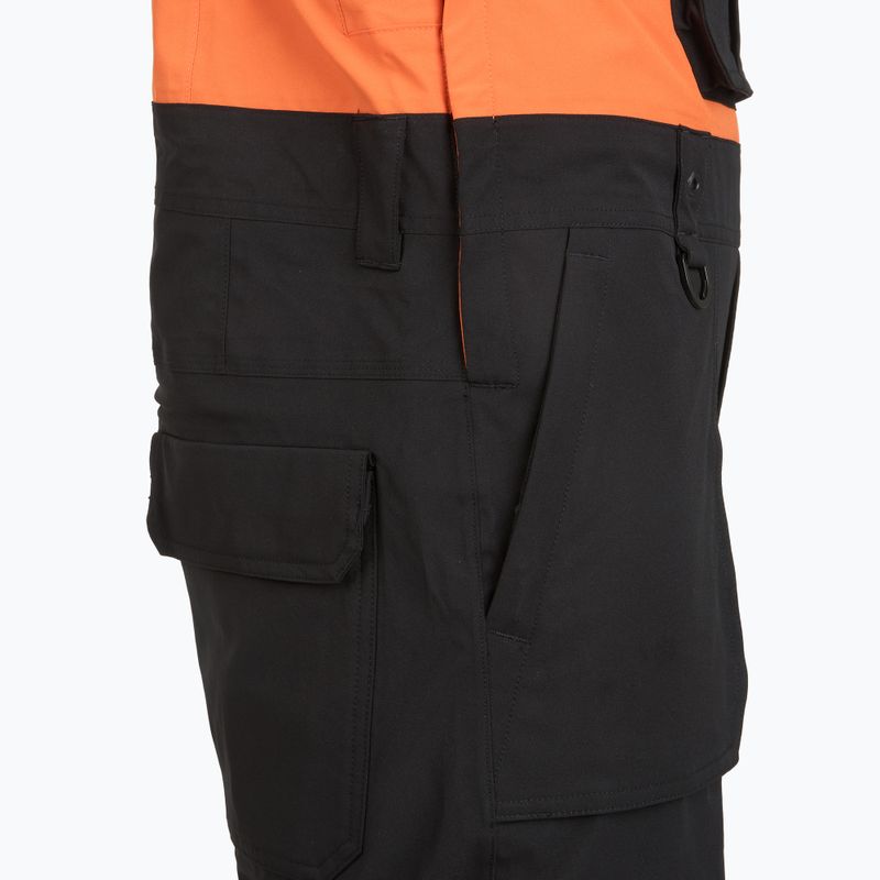 Мъжки панталони за сноуборд ThirtyTwo Basement Bib black/orange 5