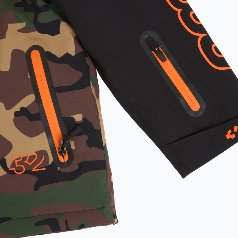 Детско яке за сноуборд ThirtyTwo Grasser Insulated black/orange 4