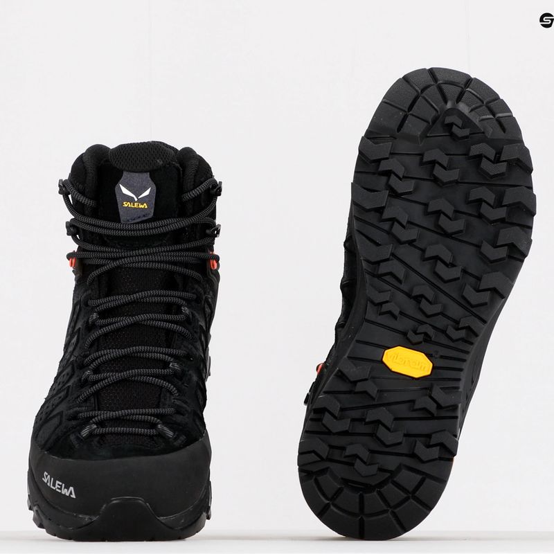 Дамски ботуши за трекинг Salewa Alp Trainer 2 Mid GTX black/black 10