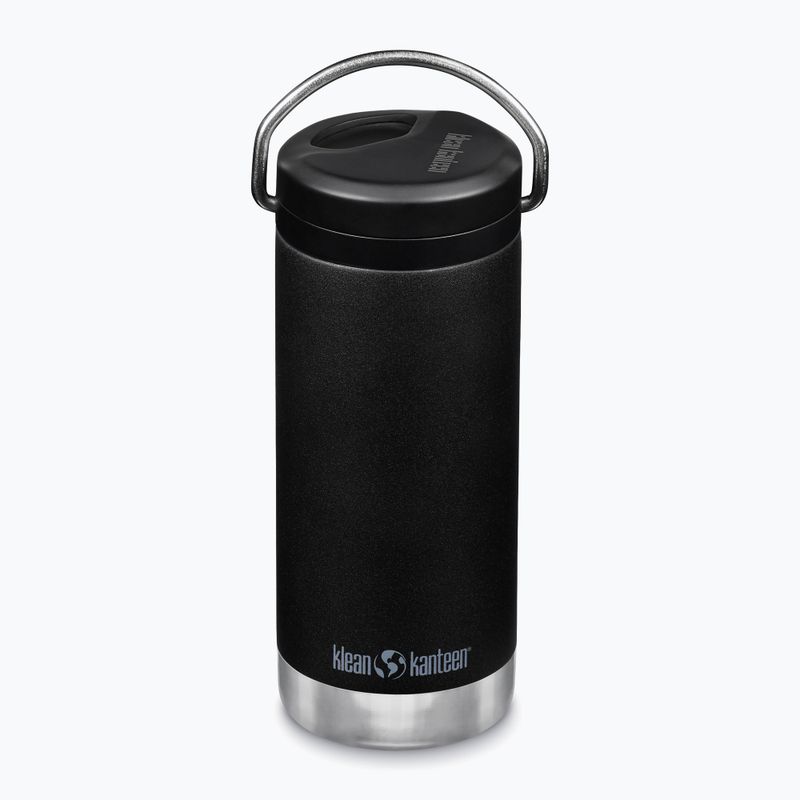 Термочаша Klean Kanteen TKWide Cafe Cap 355 ml черна 2