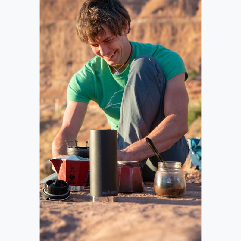Термочаша Klean Kanteen TKWide Cafe Cap 473 ml черна 8