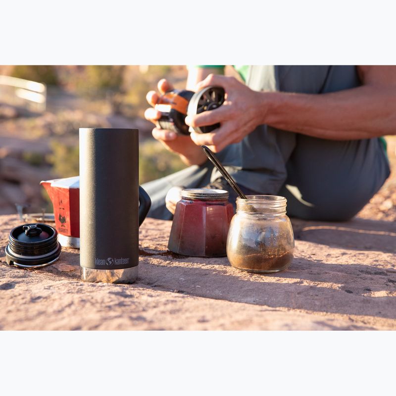 Термочаша Klean Kanteen TKWide Cafe Cap 473 ml черна 9