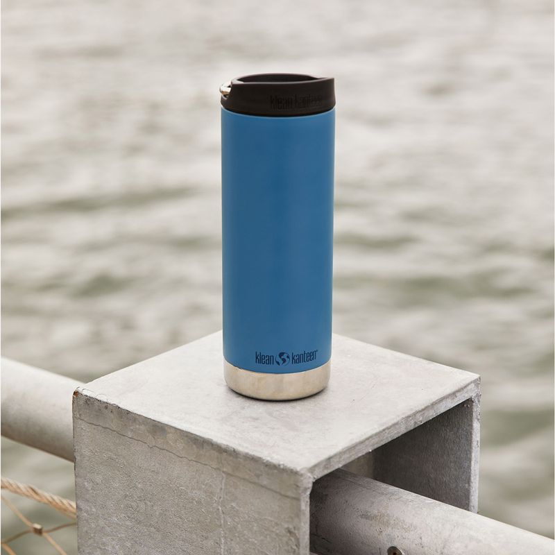 Klean Kanteen TKWide Cafe Cap 473 ml термочаша в цвят тил 3