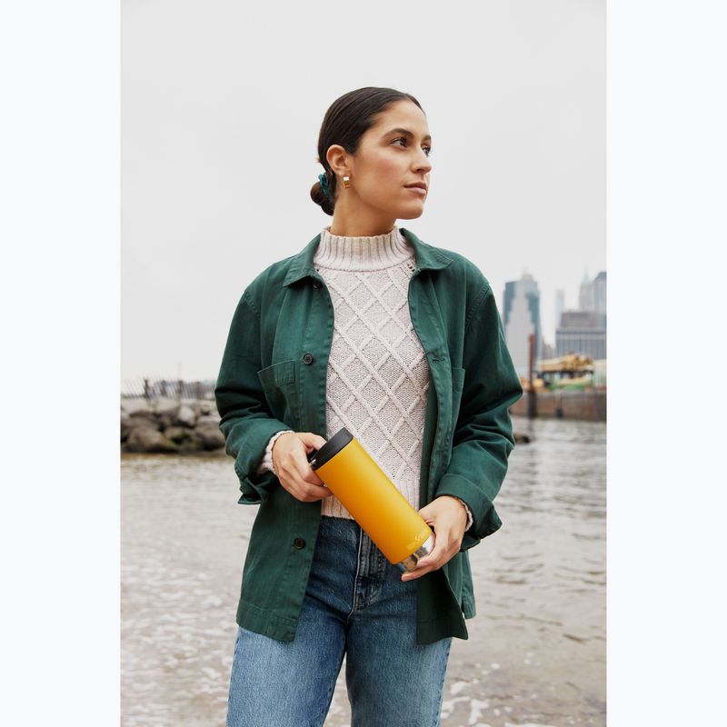 Klean Kanteen TKWide Cafe Cap 473 ml термочаша marigold 3